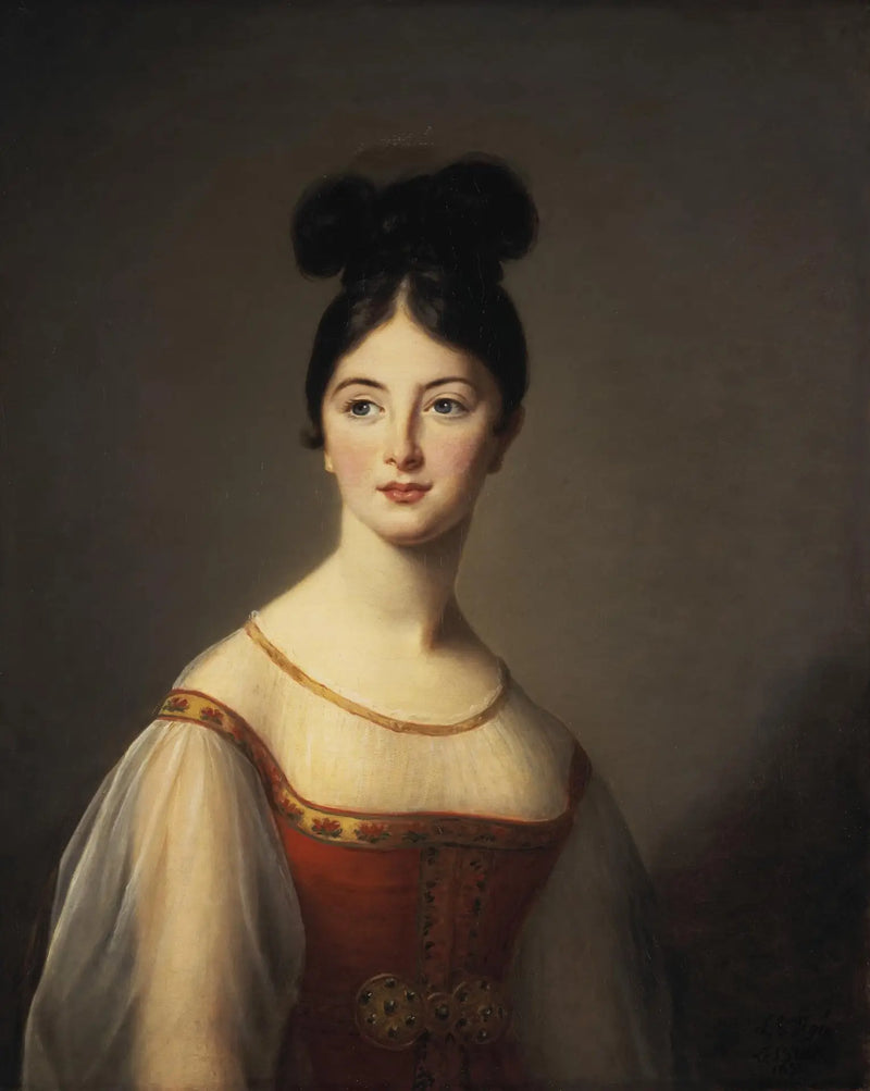 Léontine de Rivière - Elisabeth Vigeé Le Brunin muotokuva