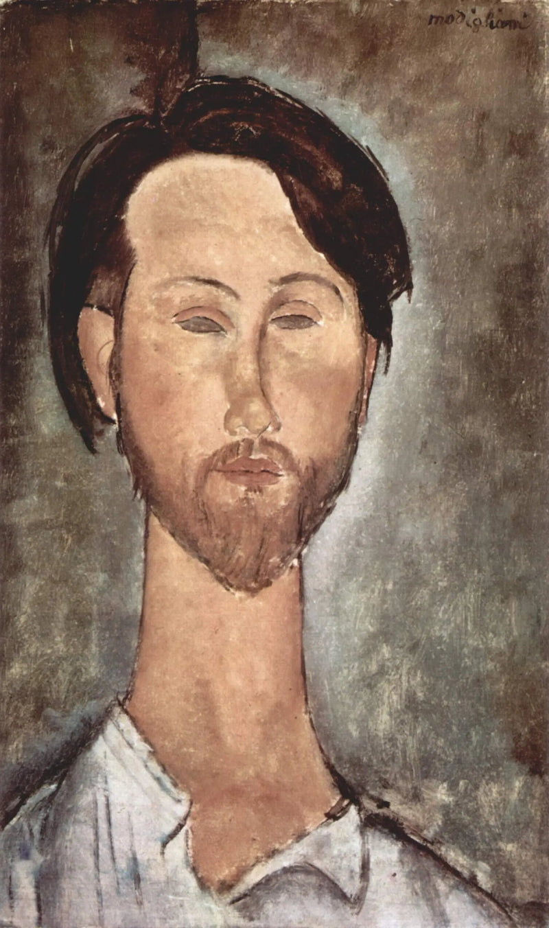 Léopold Zborowskin muotokuva - Amedeo Modigliani