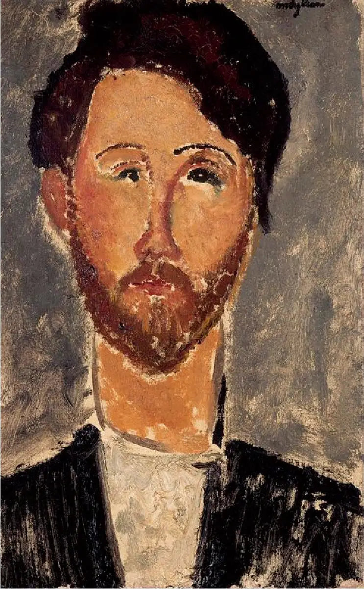 Léopold Zborowskin muotokuva - Amedeo Modigliani