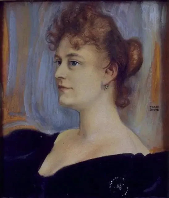 Lillian Sandersonin muotokuva - Franz Von Stuck