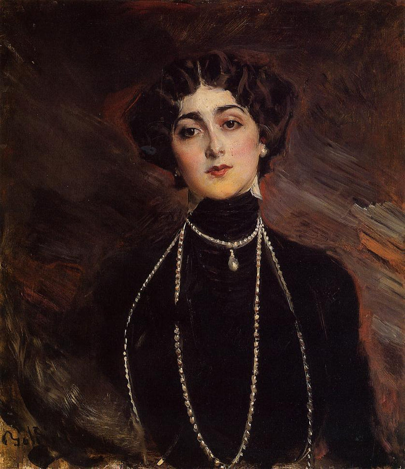 Lina Cavalieri - Giovanni Boldini:n muotokuva