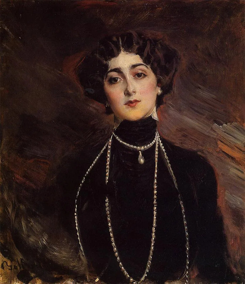 Lina Cavalieri - Giovanni Boldini:n muotokuva