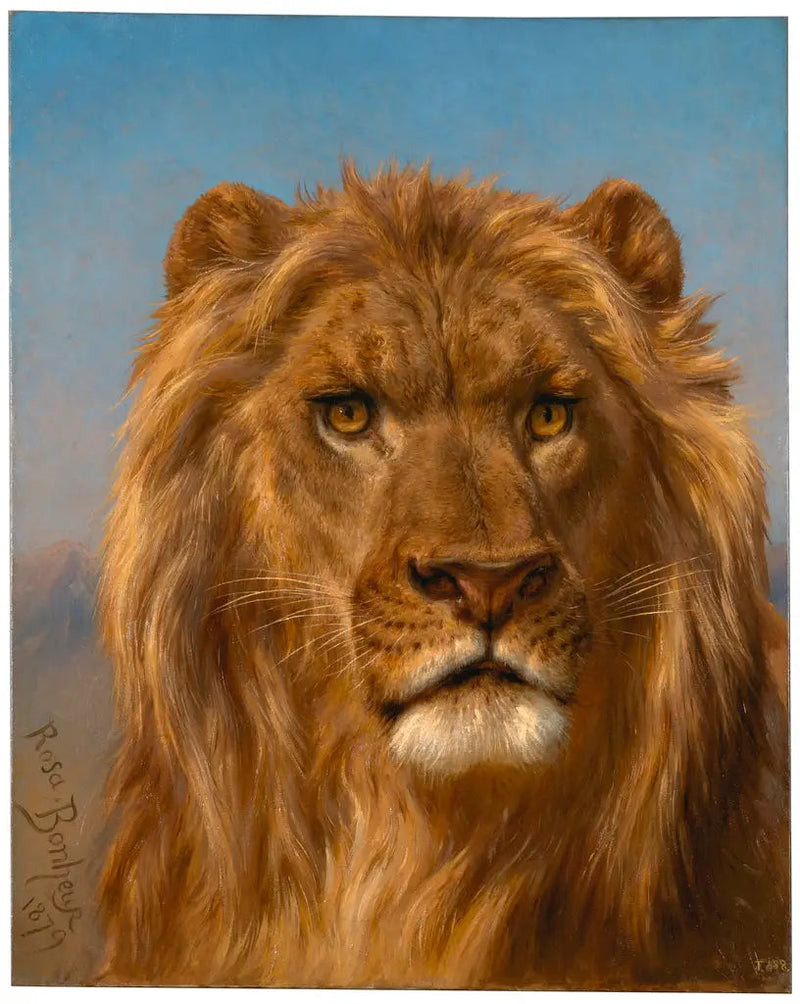 Lionin muotokuva - Rosa Bonheur