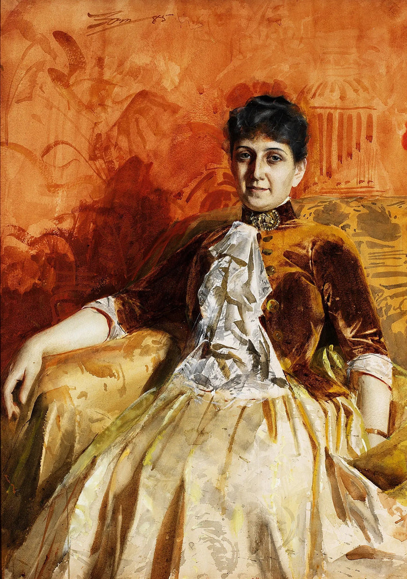 Lisen Lammin muotokuva - Anders Zorn