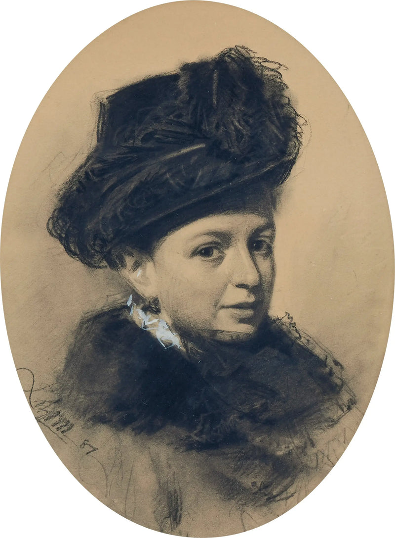 Lisen Samsonin muotokuva - Anders Zorn