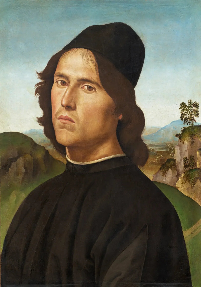 Lorenzo di Credi - Pietro Perugino - Muotokuva