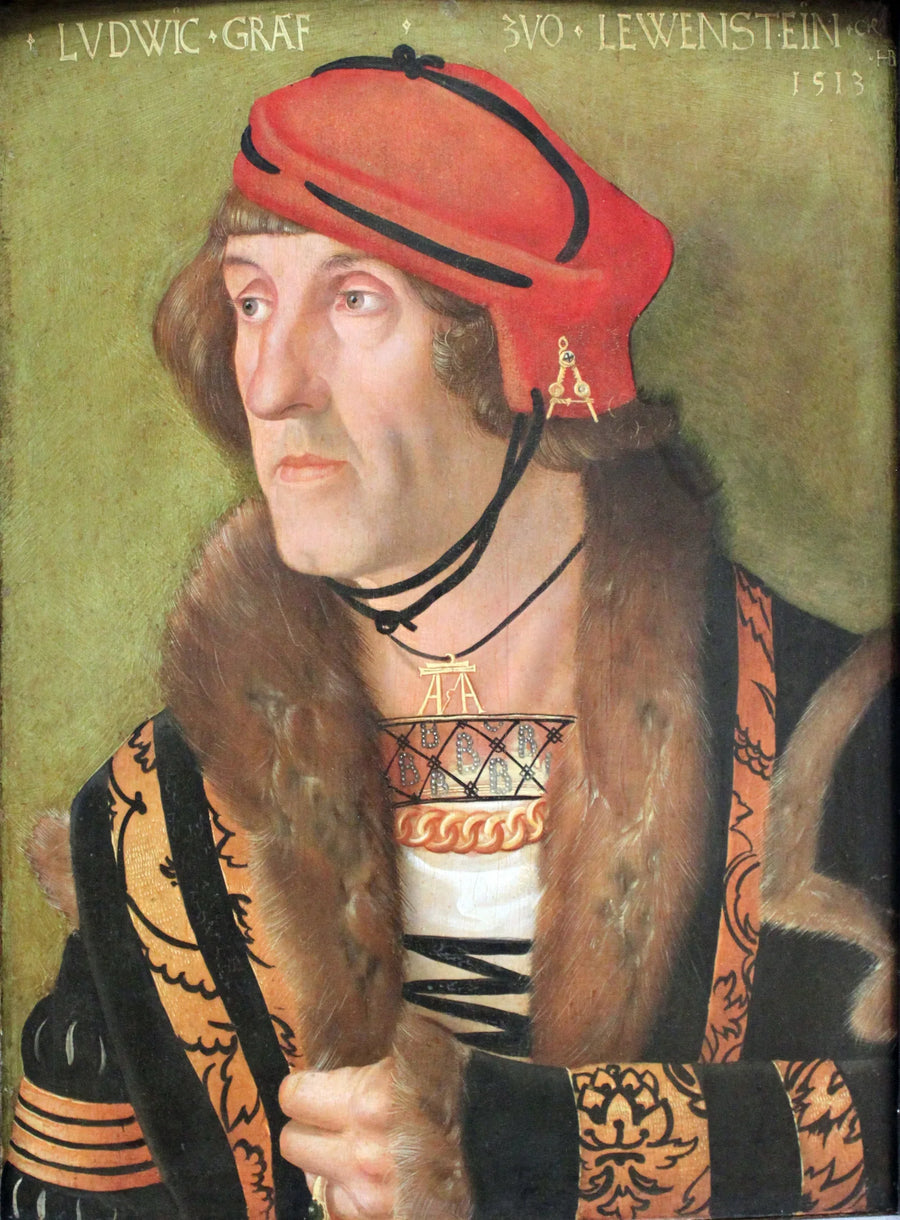 Louis I:n, Löwensteinin kreivin, muotokuva - Hans Baldung Grien