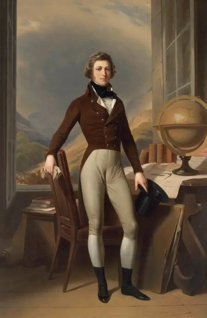 Louis-Philippe d'Orléansin, Chartresin herttuan, (tuleva kuningas Louis-Philippe) muotokuva Reichenau - Franz Xaver Winterhalter