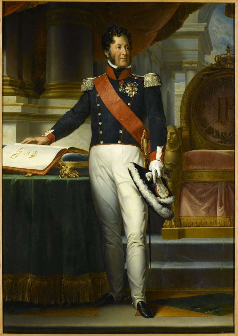 Louis-Philippe I:n muotokuva - François Gérard