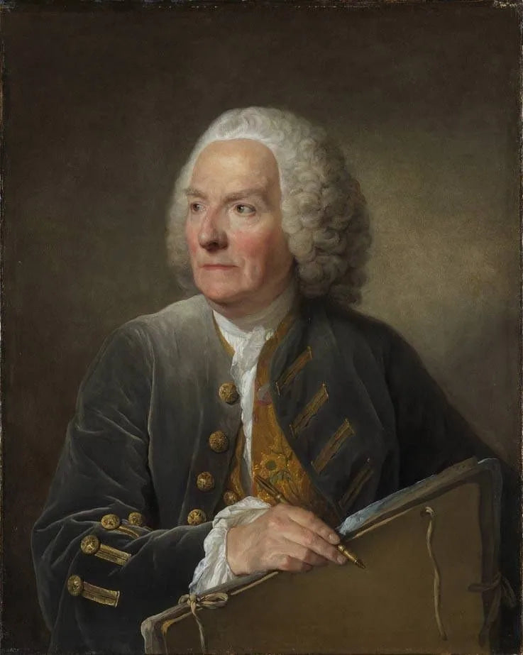 Louis de Sylvestre - Jean-Baptiste Greuze - Muotokuva