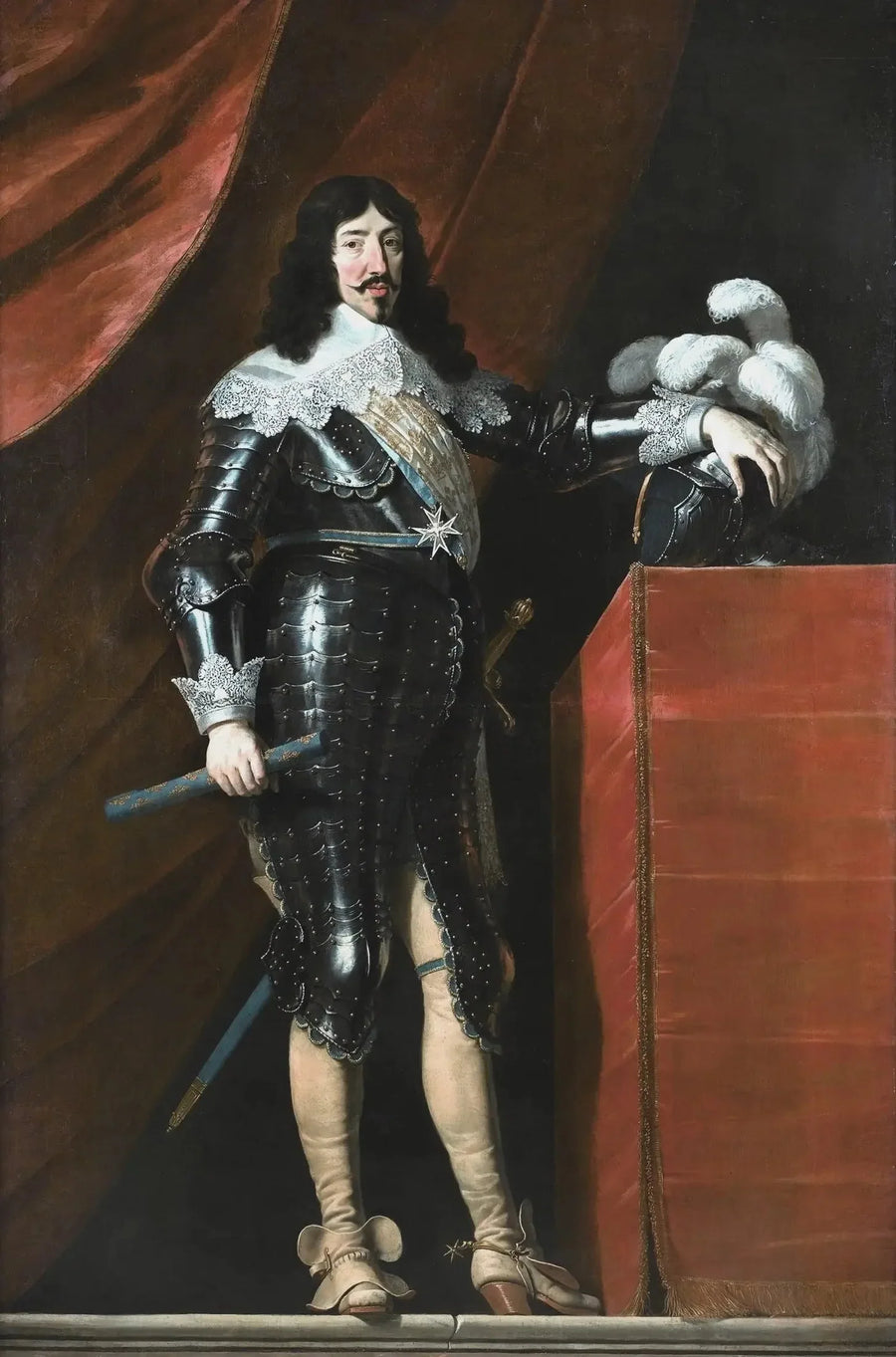 Louis XIII:n muotokuva - Philippe de Champaigne