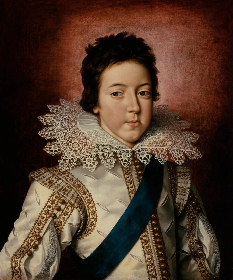 Louis XIII:n, Ranskan kuninkaan, lapsuuden muotokuva - Frans Pourbus nuorempi