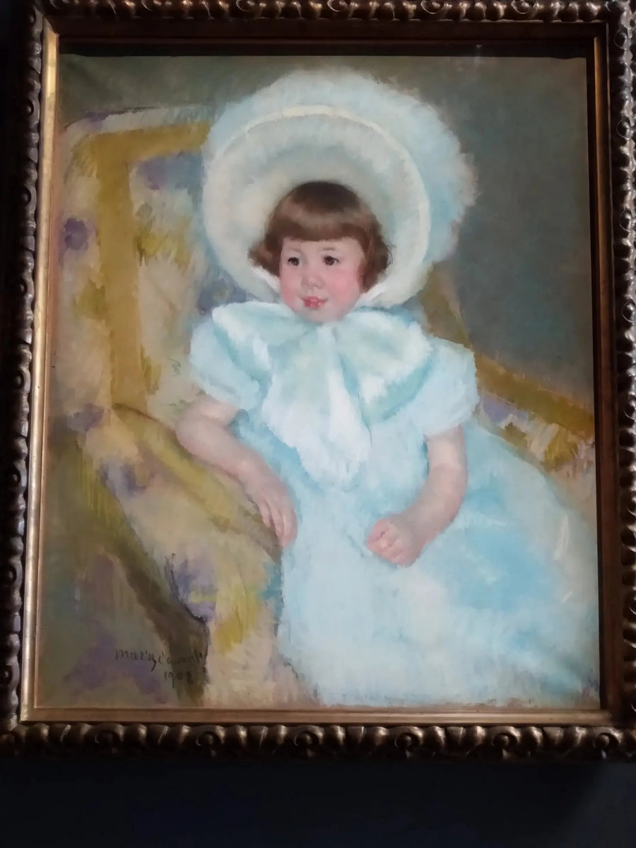 Louise-Aurore Villeboeufin lapsikuva - Mary Cassatt