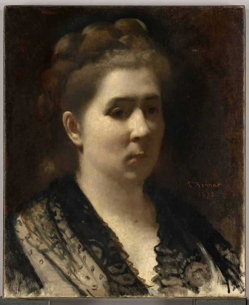 Louise Lienhardin muotokuva. - Léon Bonnat