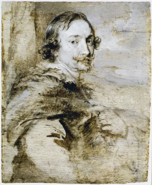 Lucas van Uffelin tai Daniel Nysin muotokuva - Antoine van Dyck