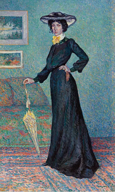 Lucie Cousturierin muotokuva - Maximilien Luce