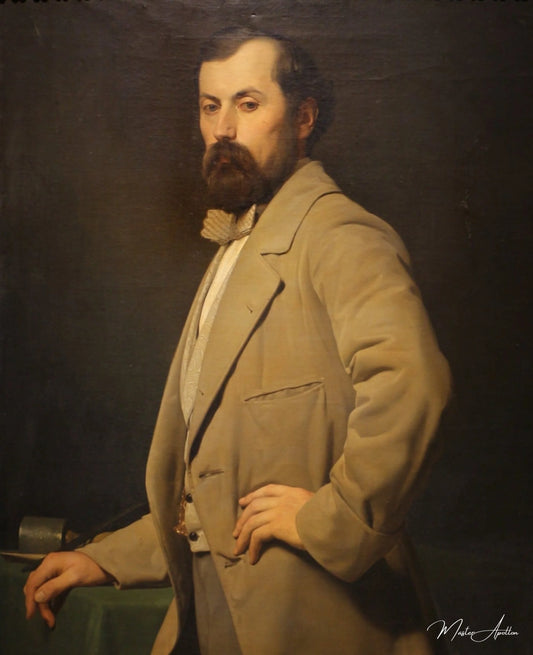 Portrait de Luigi Majoli - Antonio Ciseri - Reproductions de tableaux et peintures haut de gamme