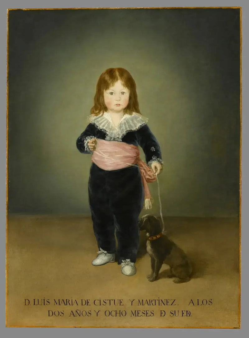 Luis María de Cistué Martínezin muotokuva - Francisco de Goya