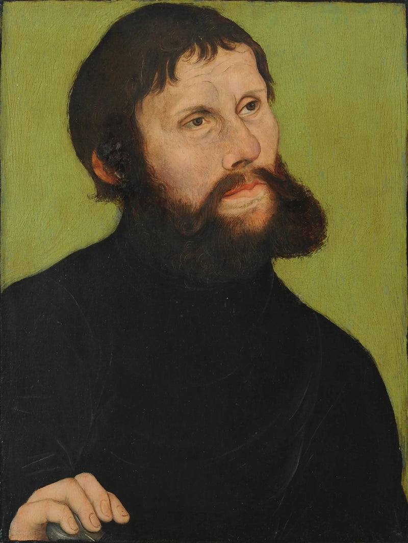Lutherin muotokuva Junker Jörginä - Lucas Cranach vanhempi