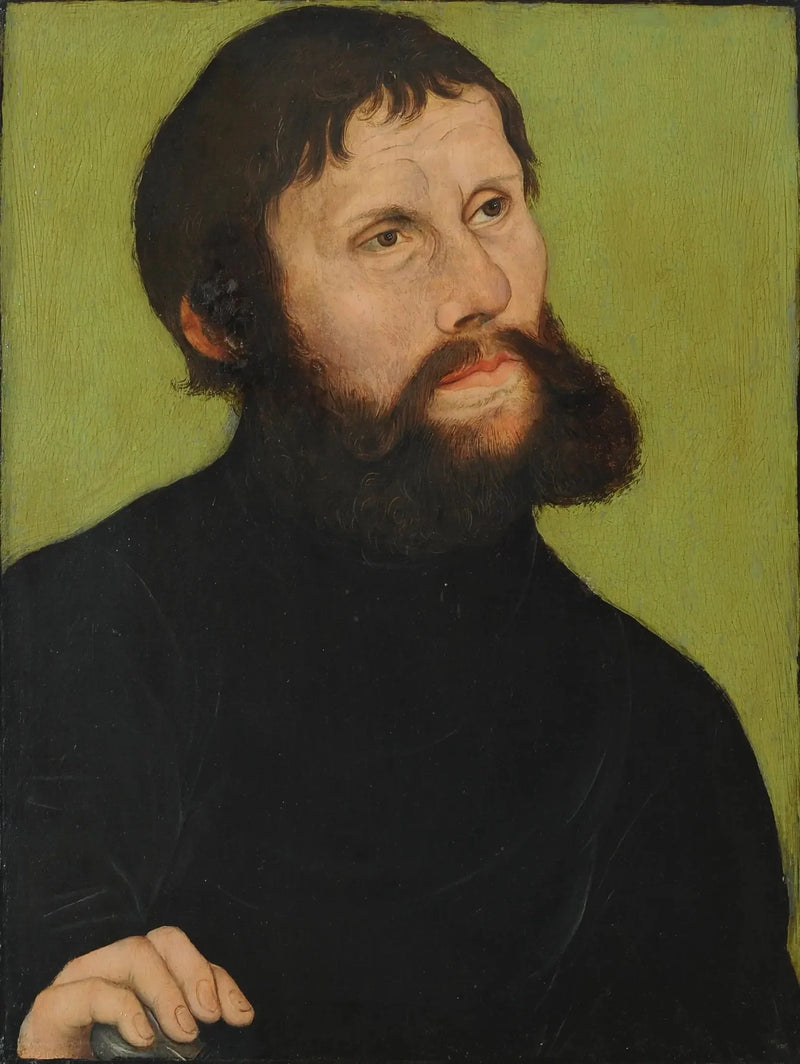 Lutherin muotokuva Junker Jörginä - Lucas Cranach vanhempi