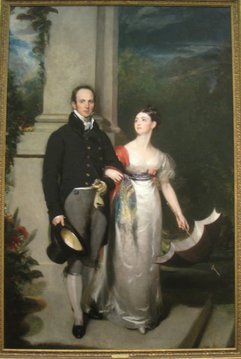M. ja rouva James Dunlopin muotokuva - Thomas Lawrence