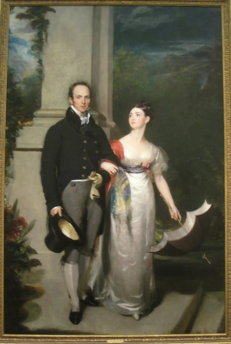 M. ja rouva James Dunlopin muotokuva - Thomas Lawrence