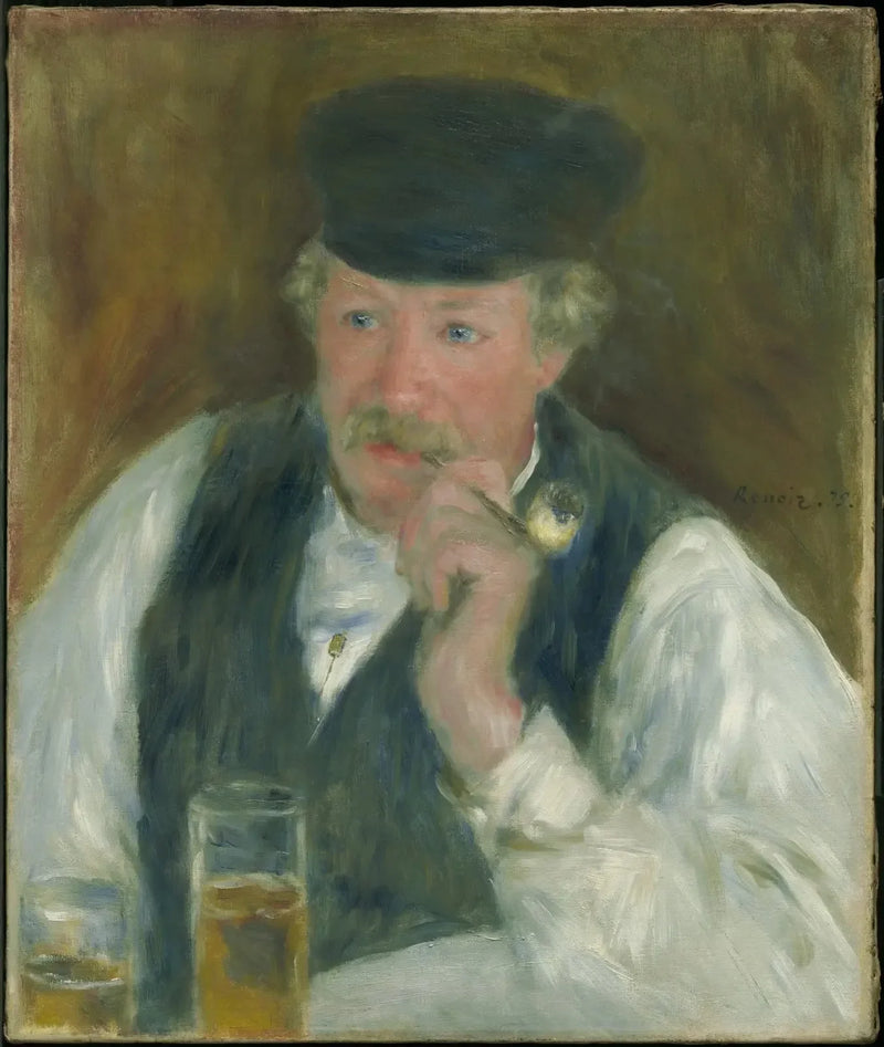 M. Fournaisen muotokuva - Pierre-Auguste Renoir
