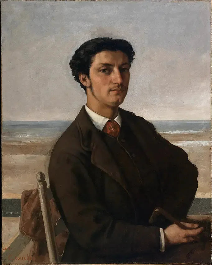 M. Nodlerin, vanhemman pojan, muotokuva - Gustave Courbet