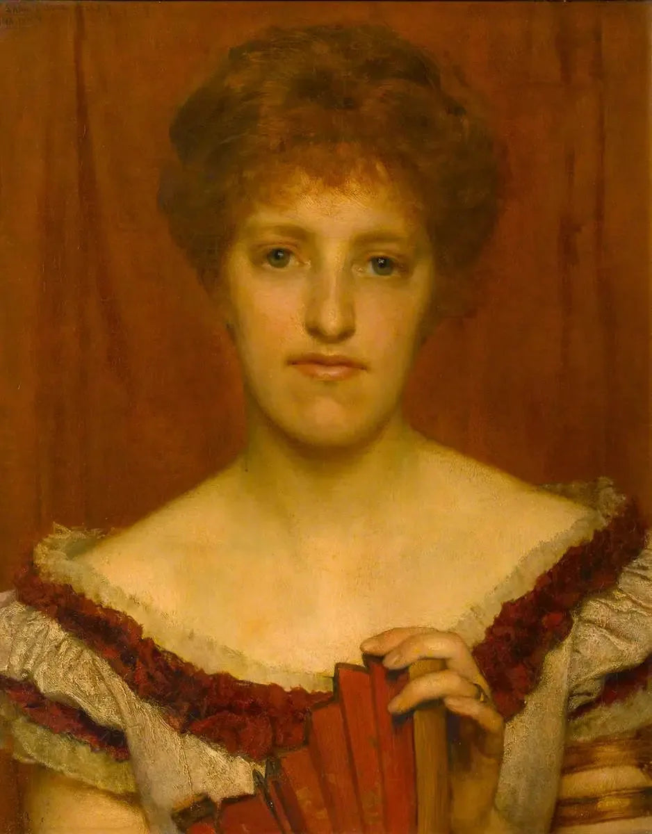Portrait de ma femme - Lawrence Alma-Tadema image 1 copie peinte à la main à l’huile