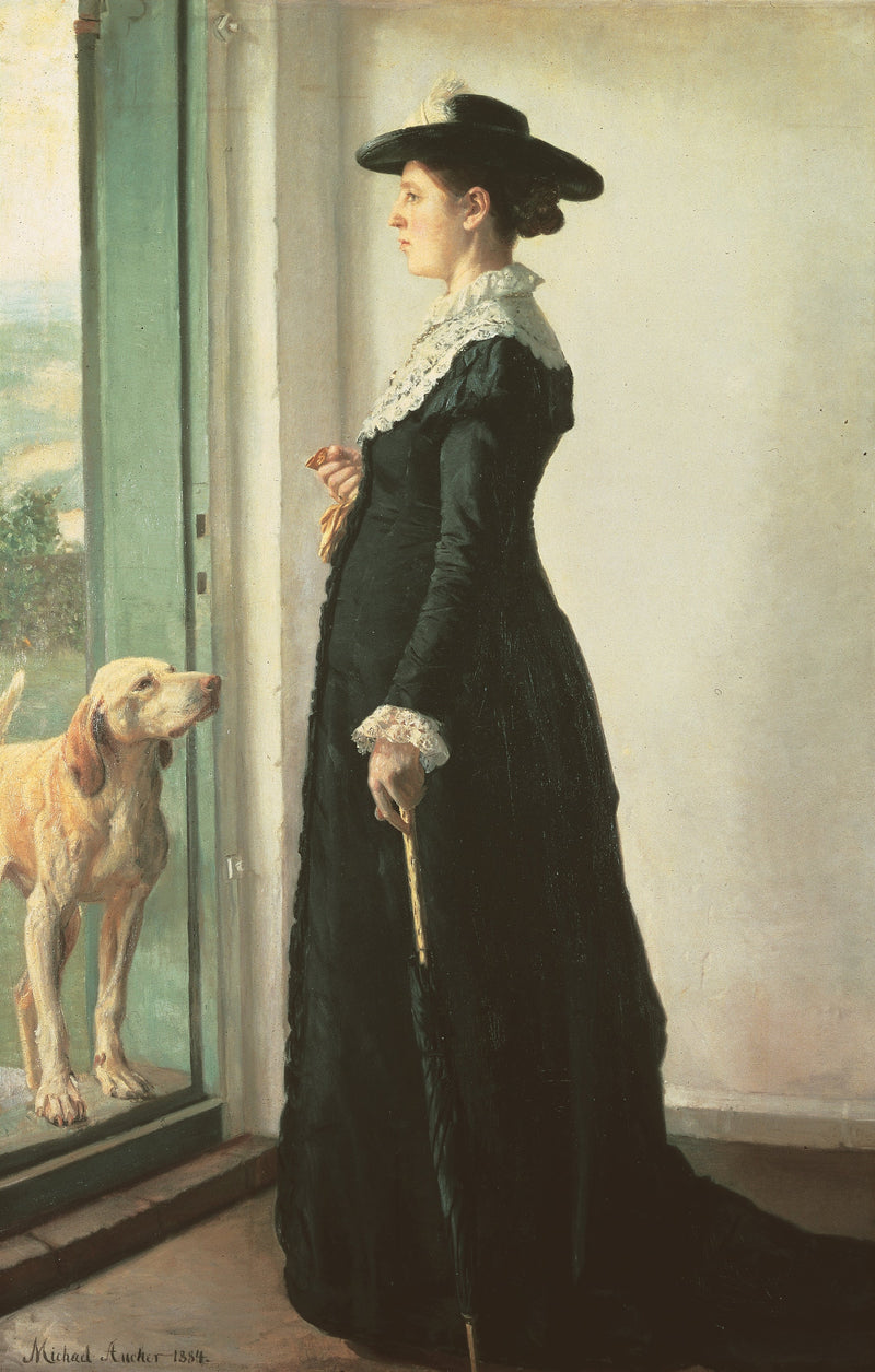 Vaimoni muotokuva - Michael Peter Ancher