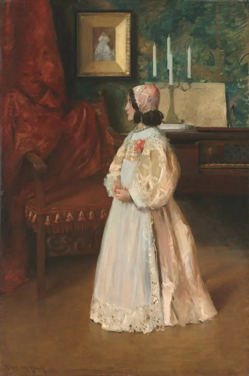 Tyttäreni Alice'n muotokuva - William Merritt Chase