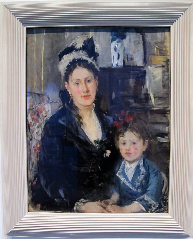 Madame Boursierin ja hänen tyttärensä muotokuva - Berthe Morisot
