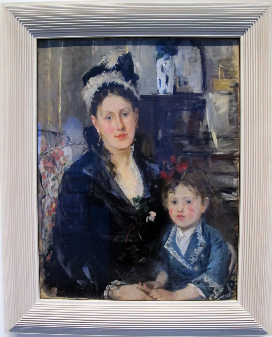Madame Boursierin ja hänen tyttärensä muotokuva - Berthe Morisot