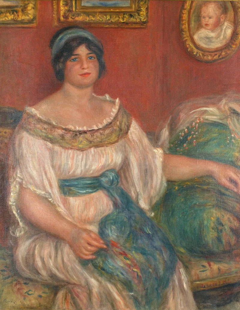 Madame Colonna Romanon muotokuva - Pierre-Auguste Renoir