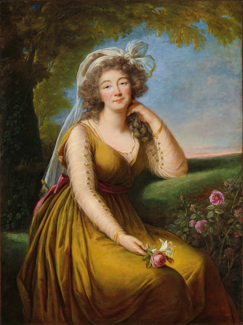Madame du Barry - Elisabeth Vigeé Le Brunin muotokuva