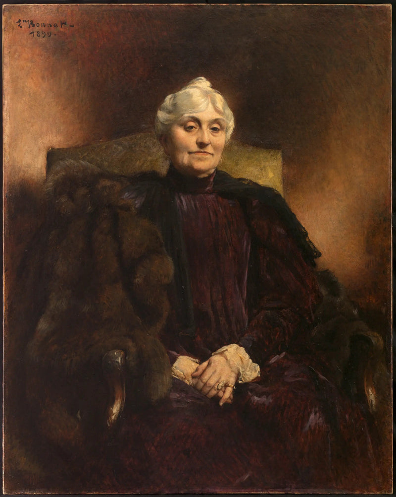 Madame Dubernetin muotokuva - Léon Bonnat