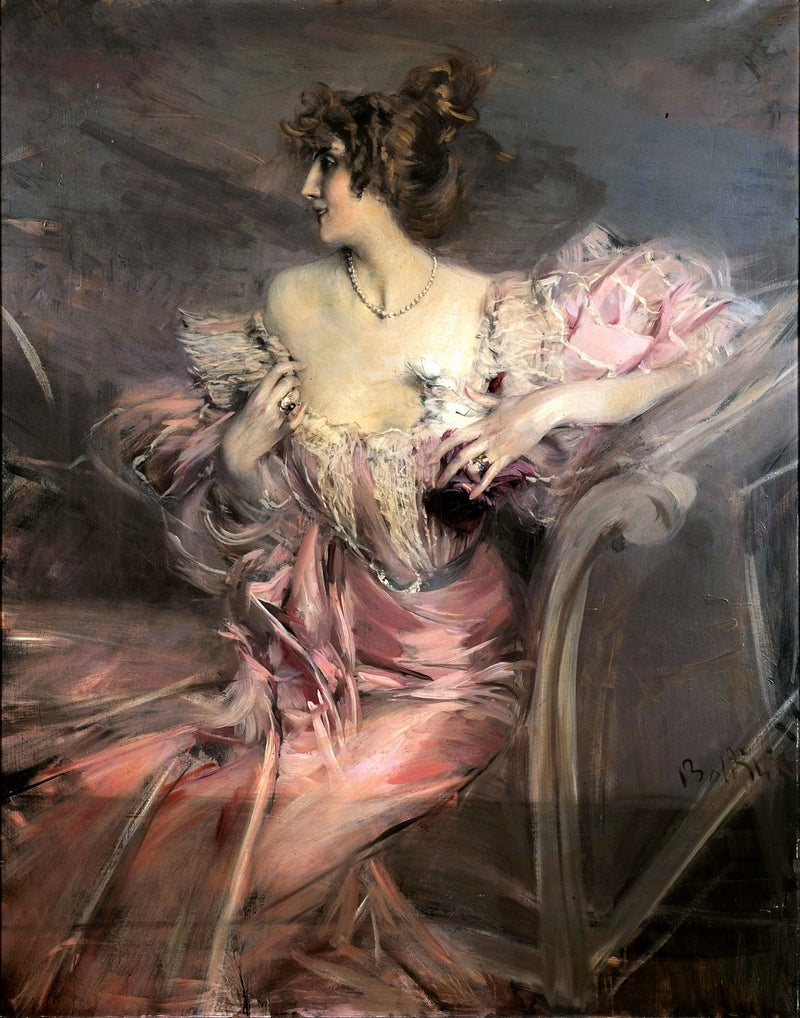 Madame de Florianin muotokuva - Giovanni Boldini