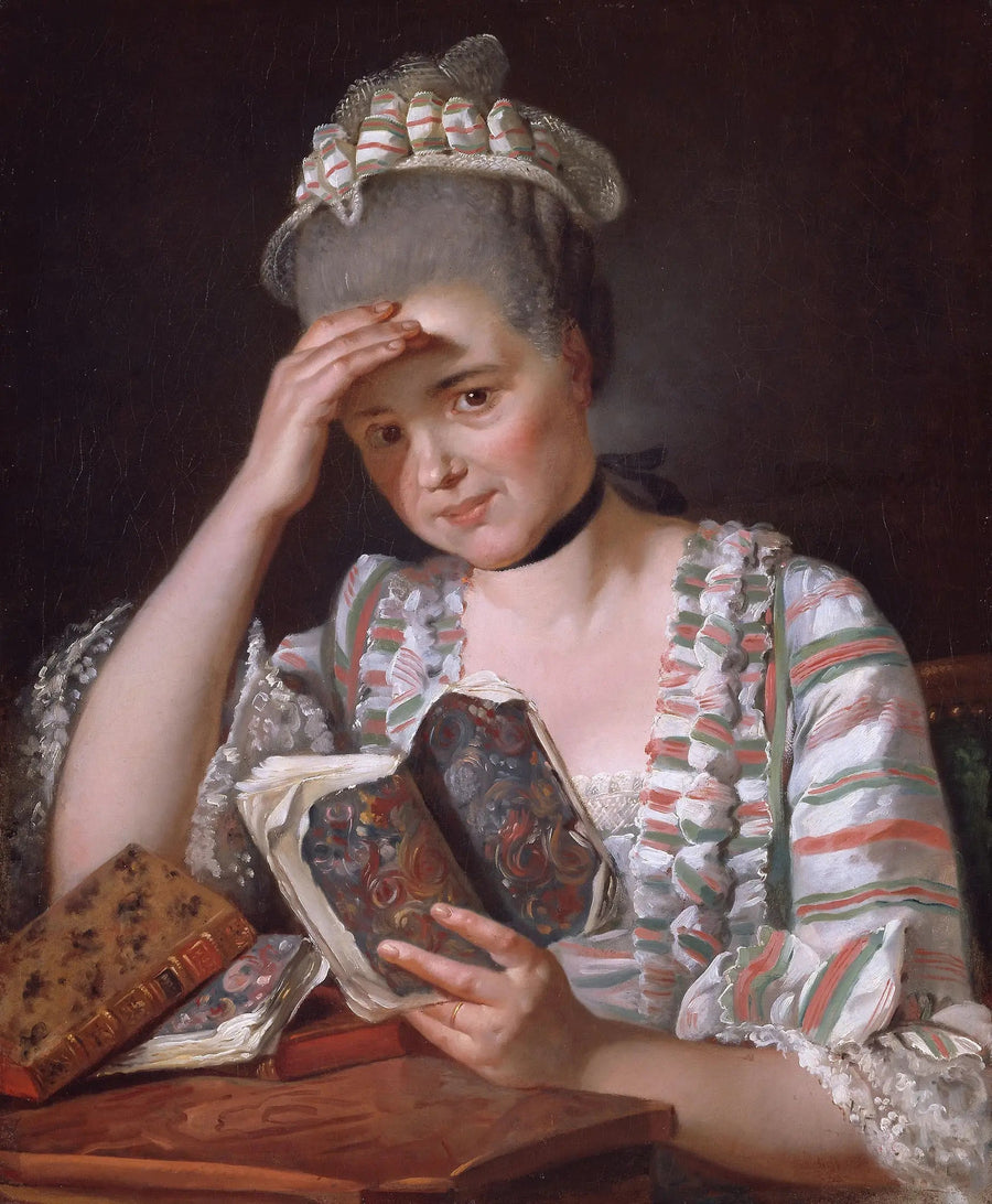 Madame François Buronin muotokuva - Jacques-Louis David