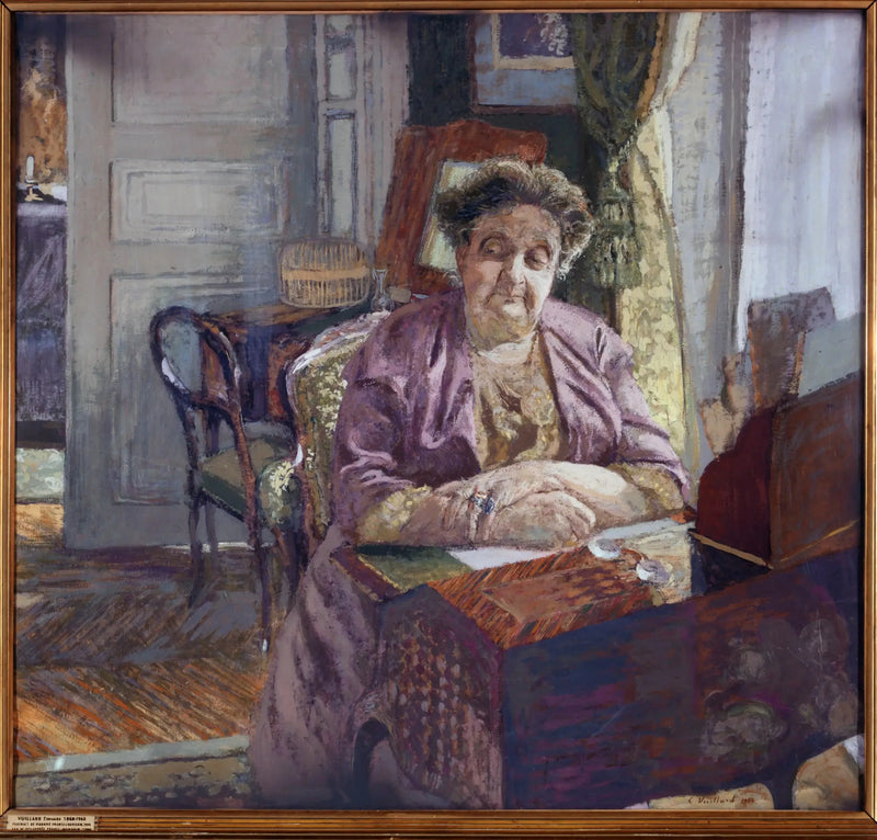 Madame Frantz Jourdainin muotokuva - Édouard Vuillard