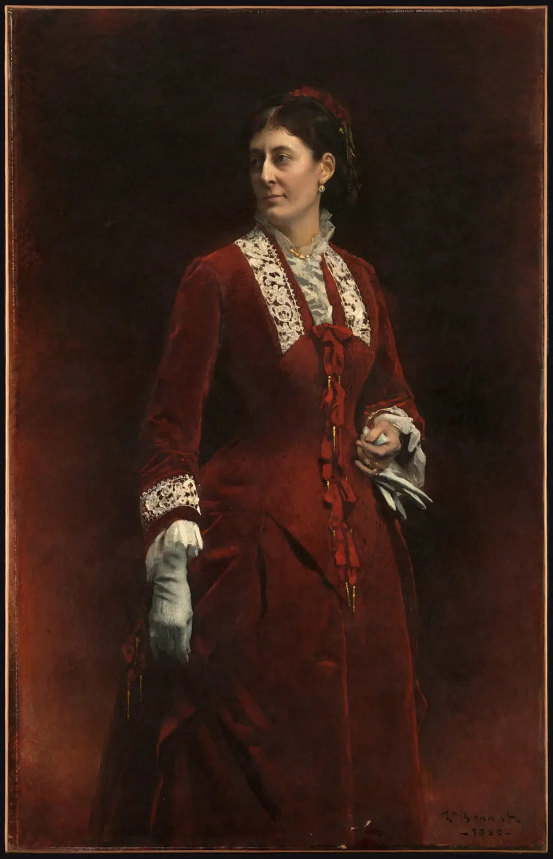 Madame Georges Ehrlerin muotokuva - Léon Bonnat