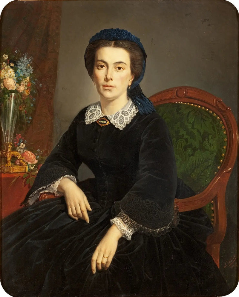 Madame Gervaisin muotokuva - Pierre Auguste Cot
