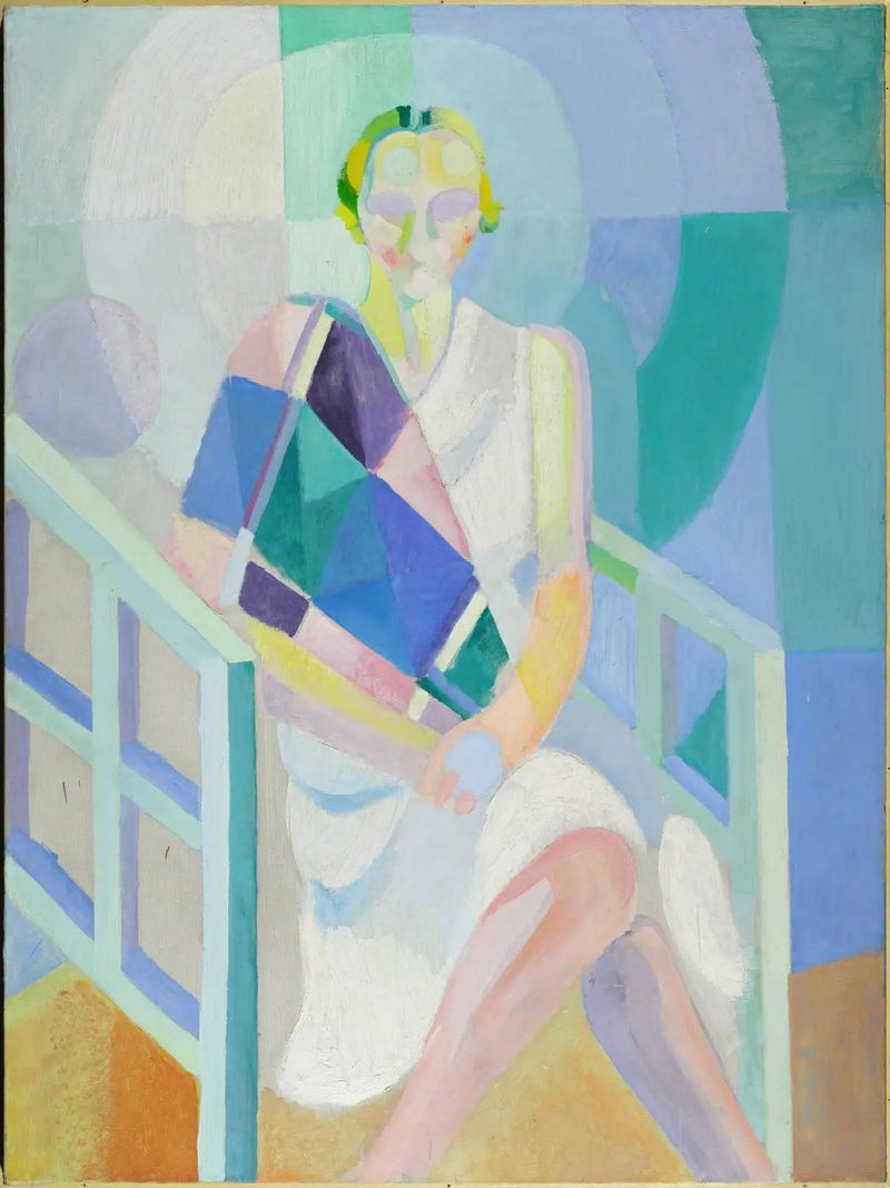 Madame Heimin muotokuva - Robert Delaunay