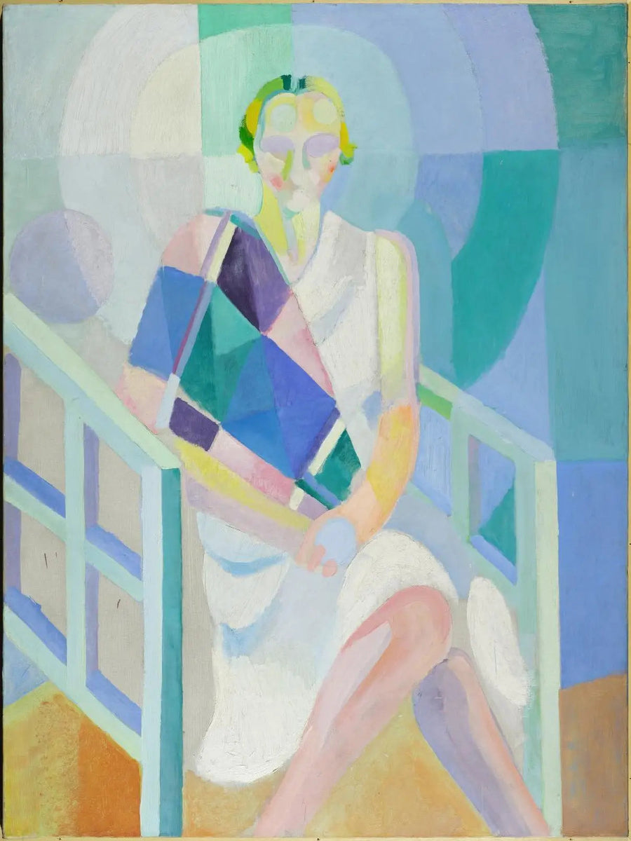 Madame Heimin muotokuva - Robert Delaunay