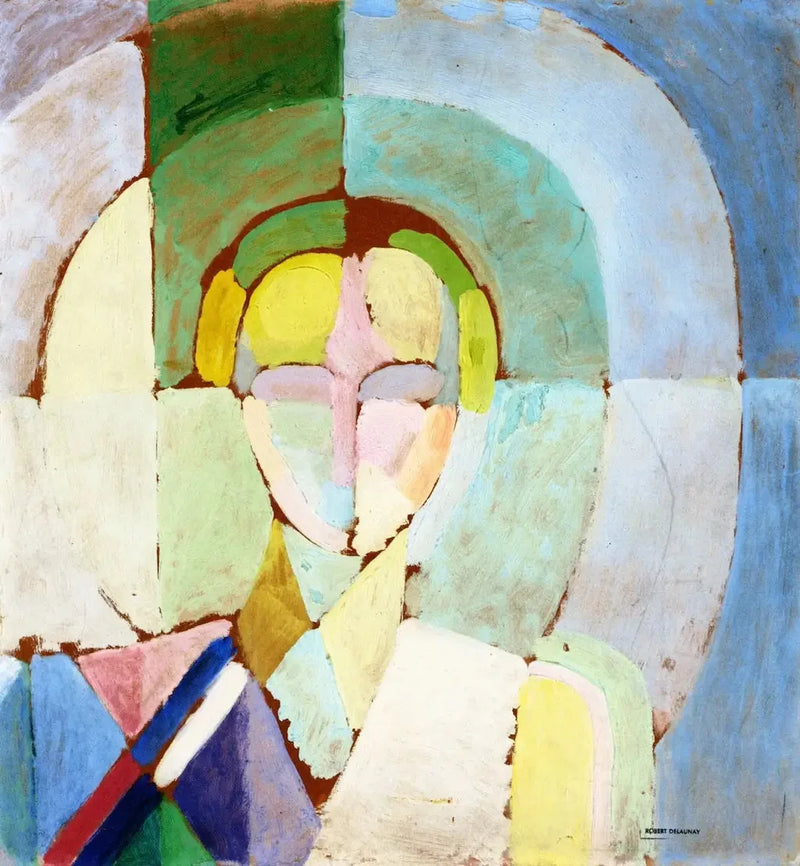 Madame Heimin muotokuva - Robert Delaunay