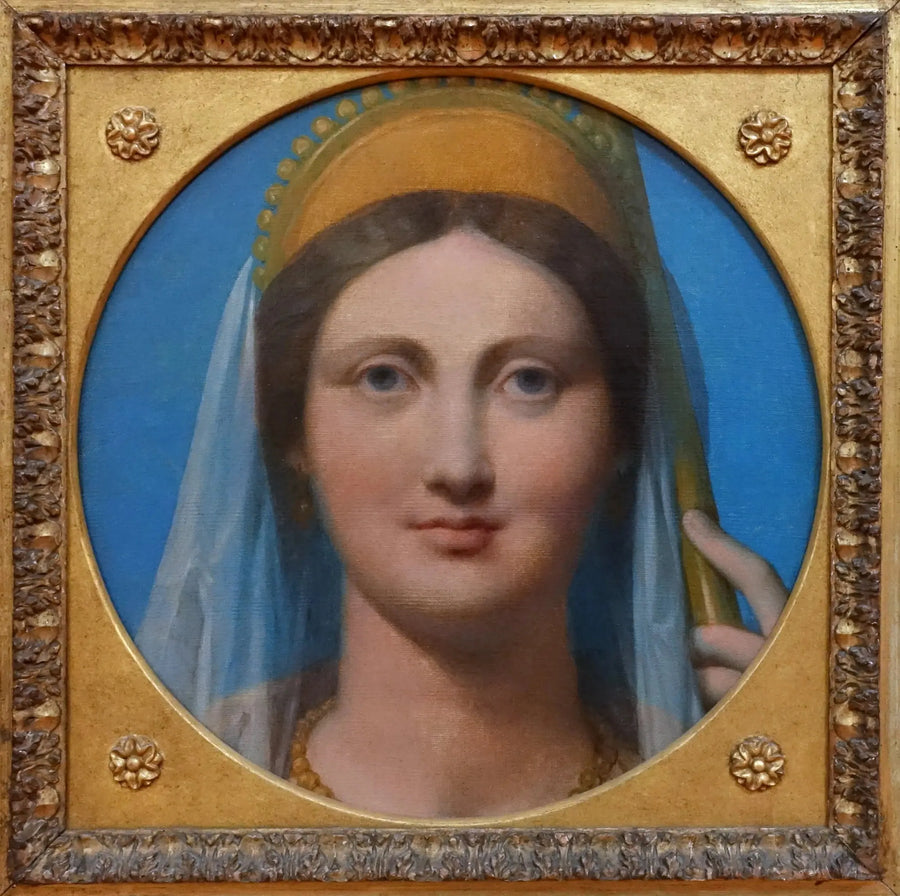 Madame Jacques Ignace Hittorfin muotokuva Junona - Jean-Auguste-Dominique Ingres