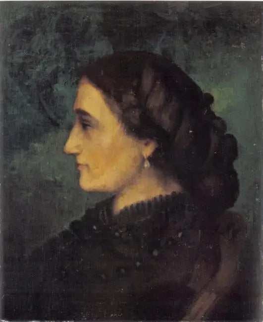 Madame Joliclerc'n muotokuva - Gustave Courbet