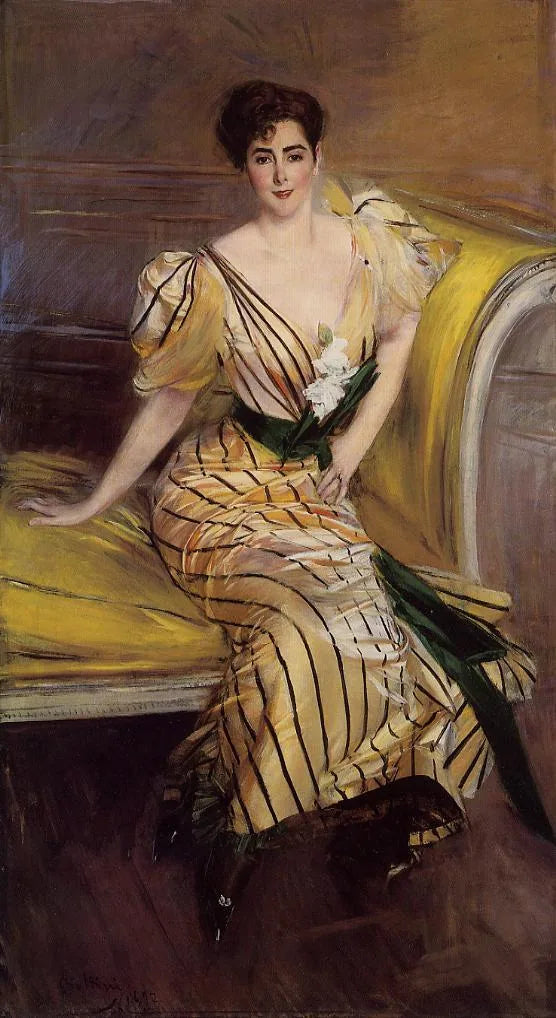 Madame Joséphine Alvear de Errazuriz'n muotokuva - Giovanni Boldini