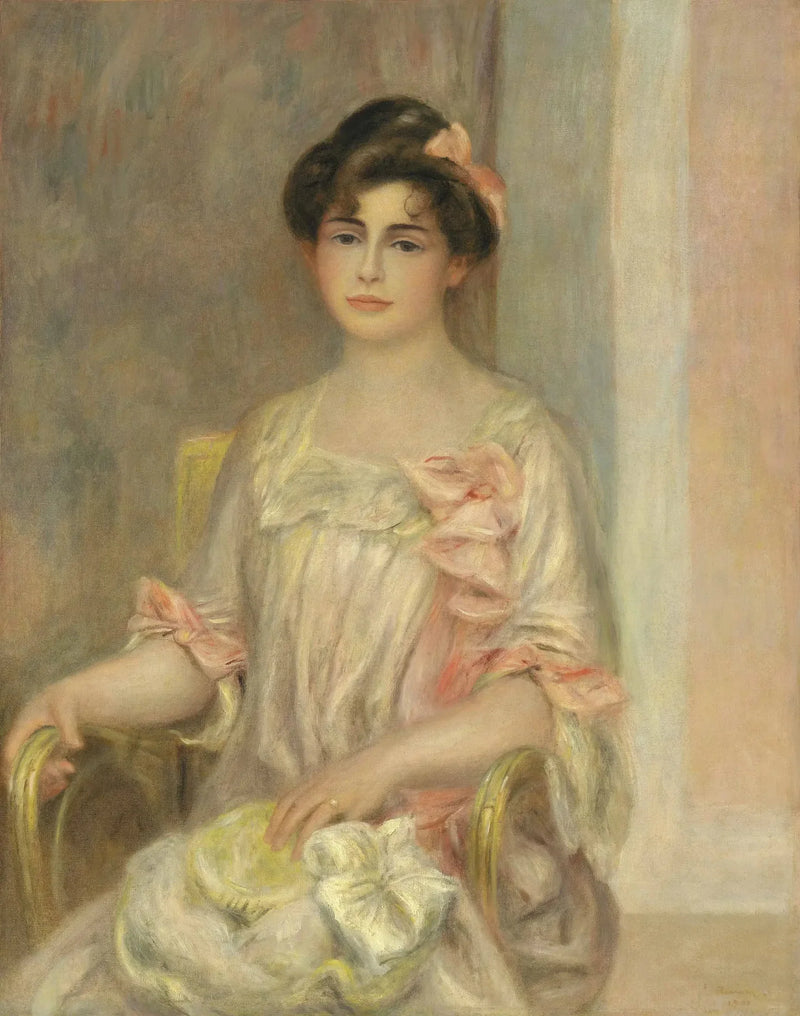 Madame Josse Bernheim-Dauberville - Pierre-Auguste Renoir'n muotokuva
