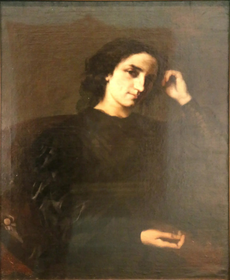 Madame Léon Fontaine - Gustave Courbet - Muotokuva
