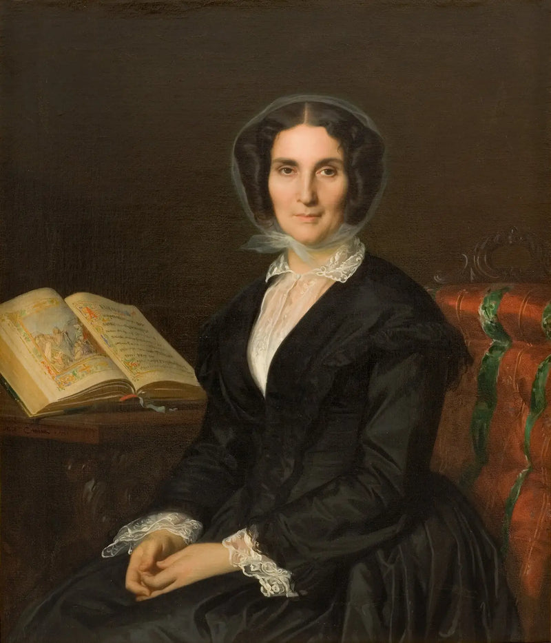 Madame Louise Marèsin, syntynyt Bidremanin muotokuva - Alexandre Cabanel